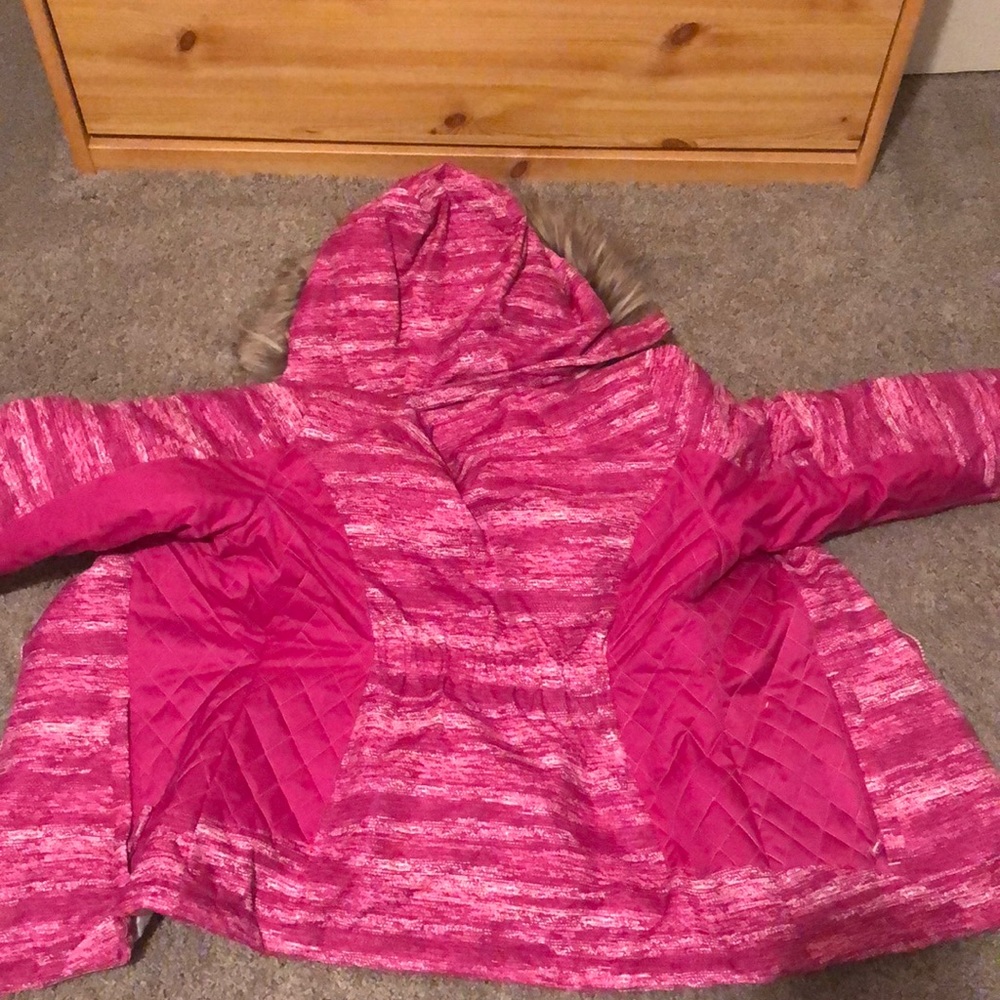 It’s a pink jacket